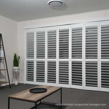 Factory direct wholesale wood window shutters plantation